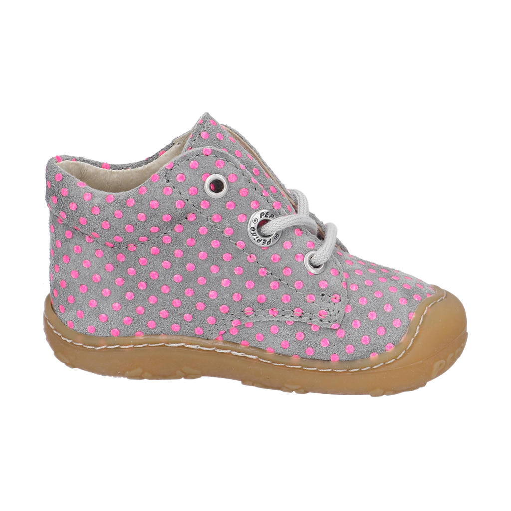 Ricosta Pepino Pink Dots First Walker Boots