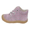 Ricosta Pepino Pink Dots First Walker Boots