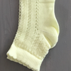 Meia Pata Open Knit Ankle Socks Lemon