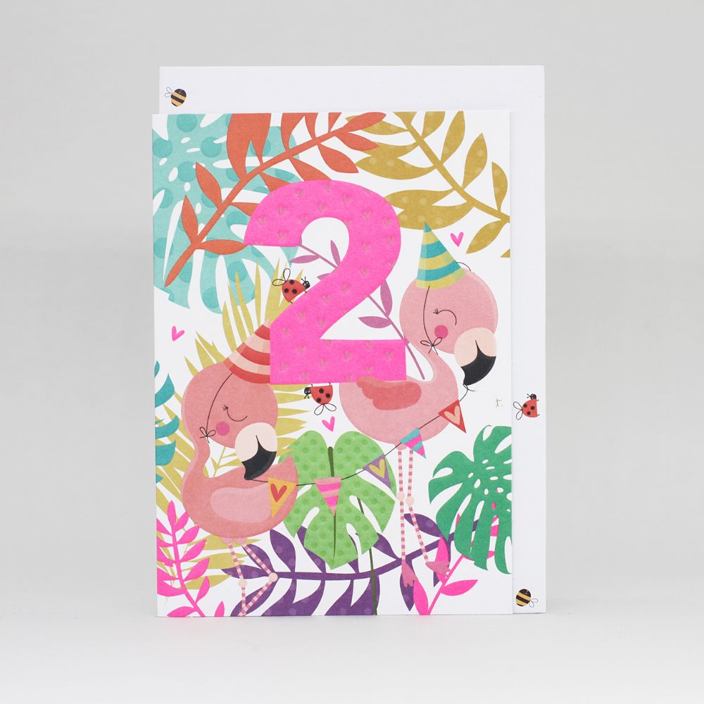 2nd-birthday-card-girls-flamingos