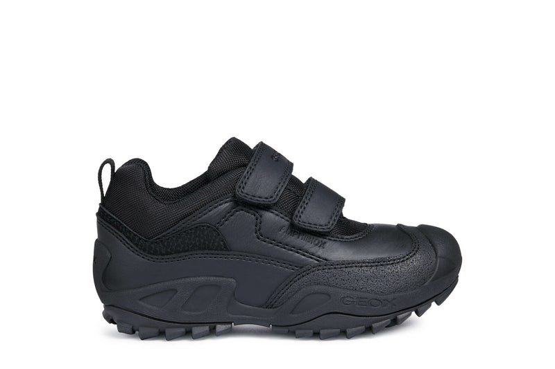 GEOX SAVAGE BOYS SCHOOL SHOES