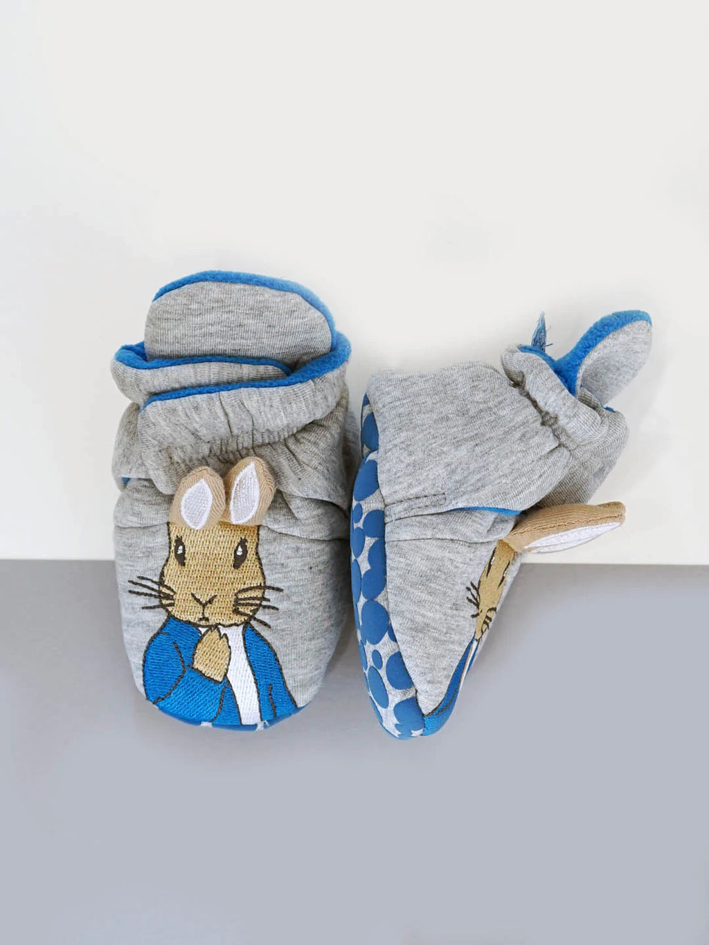 Blade & Rose Grey Peter Rabbit Booties Slippers