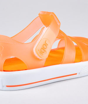 Igor-orange-sandals