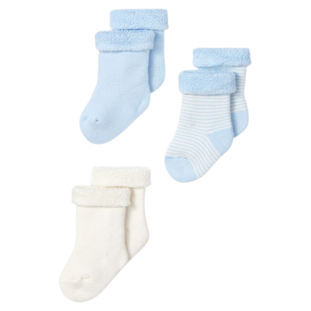 Blue baby 2025 socks