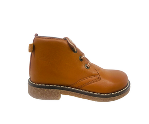Bo-Bell Brown Leather Ankle Boots