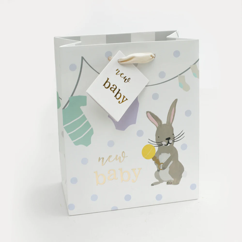 New Baby Medium Gift Rabbit Bag Caroline Gardner