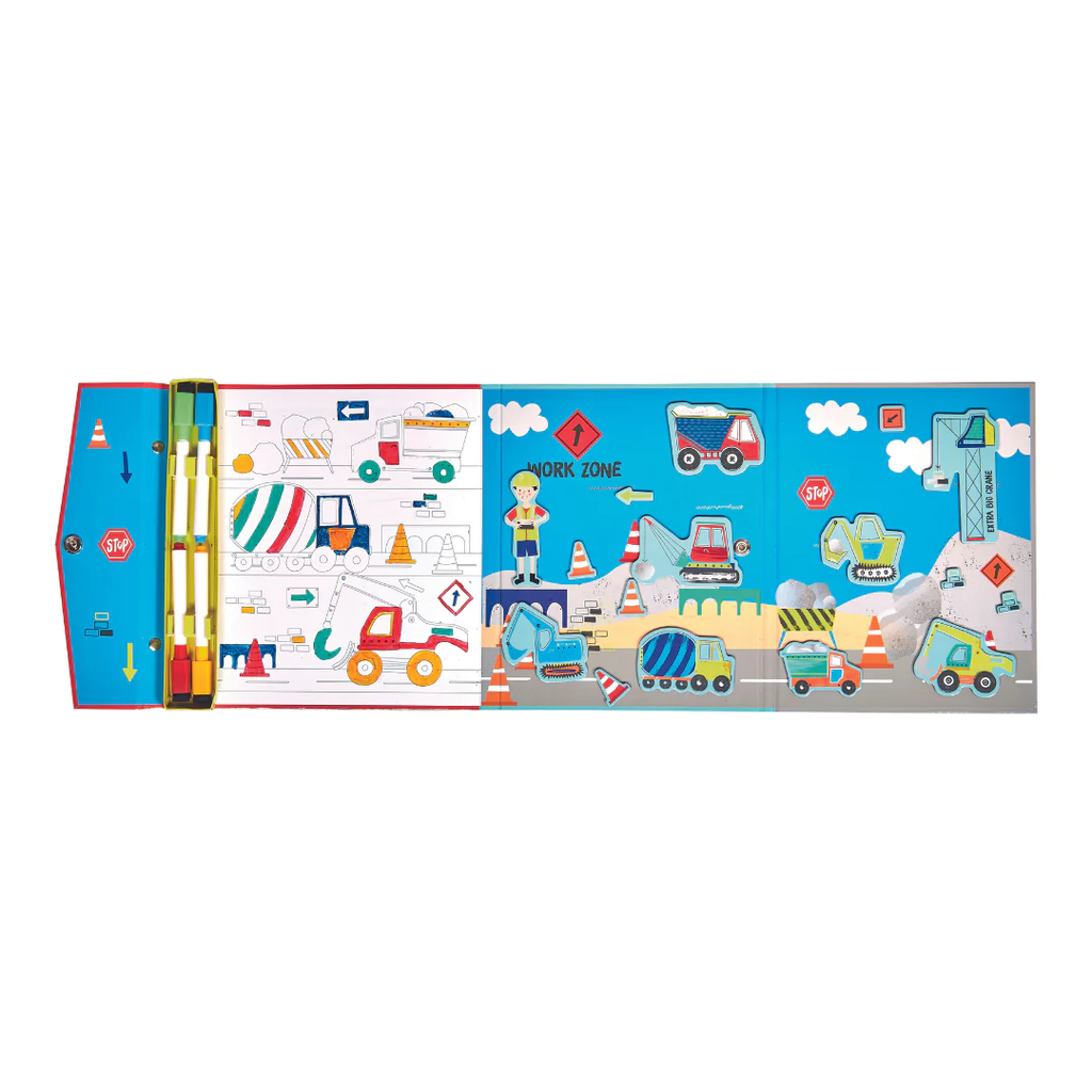 Floss & Rock Toys Magnetic Multi Play Scene Construction